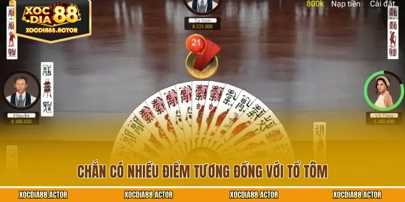 Chắn có nhiều điểm tương đồng với tổ tôm