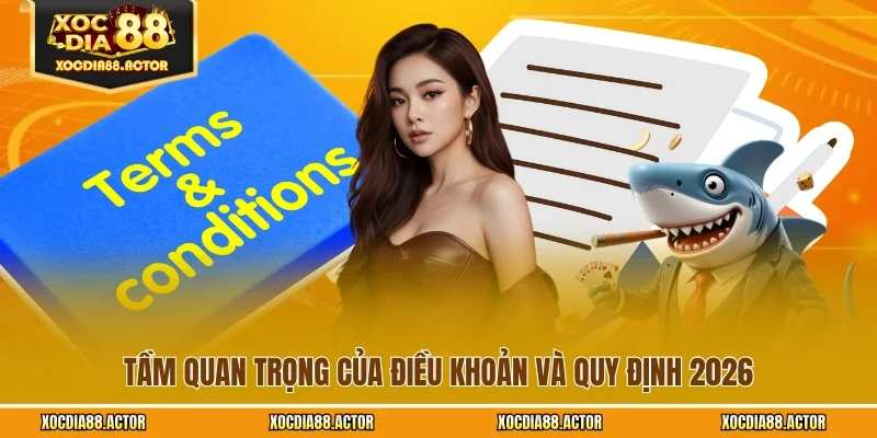 Tầm quan trọng của điều khoản và quy định 2026